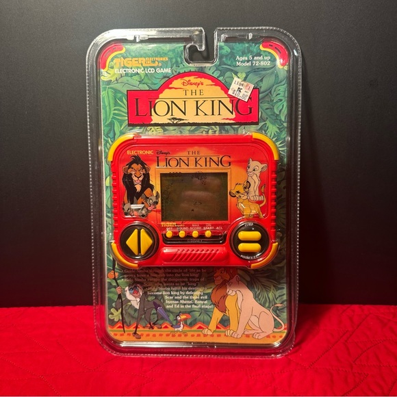 Disney Other - Vintage, Rare, New in Package The Lion King Handheld Tiger Electronic LCD Game